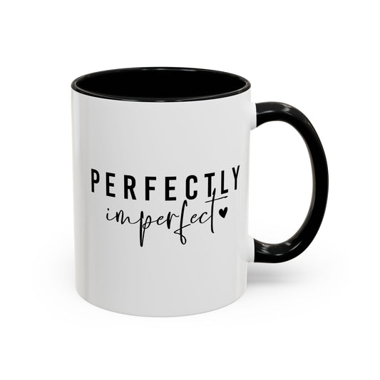 Perfectly Imperfect - Accent Coffee Mug