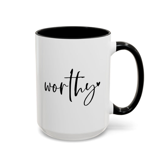 Worthy - Accent Coffee Mug