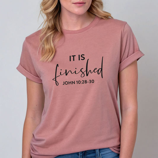 It Is Finished - Christian Tee