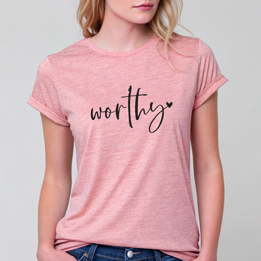 Worthy - Christian Tee